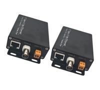 YIGZYCN Metallo Coassiali Networking Extender Collegamento Ethernet Oltre 2000Meters per Sistemi di Videosorveglianza Coassiali Cavo Extender