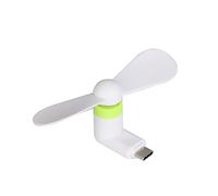 YIGZYCN Mini ventola di raffreddamento esterna con porta di tipo C per dispositivi Ventilatore portatile Accessori estivi Mini ventilatore per porta USB C tipo C portatile