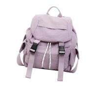 YIGZYCN Minis Zaini leggeri in nylon zaino da scuola per donne ragazze piccolo pacchetto città da donna per shopping viaggio mini borsa da donna, Viola