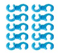 YIGZYCN Morsetti per cavi del freno per biciclette, 10 pezzi, morsetti per cavi di linea del cambio e per cavi della linea del deragliatore