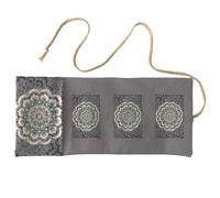 YIGZYCN Multiuso Rolls Up Carte Bag Pieghevole Divinazioni Tarocchi Gioco da tavolo Imballaggio di carte Sacchetti di stoccaggio Manicotto per carte Tarocchi Sacchetti Tarocchi Organizzatori