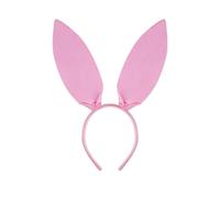 YIGZYCN Orecchie di coniglio fascia collare papillon polsino coda coniglietti per Halloween Cosplay festa pasquale Coniglietti Set costume da donna