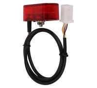 YIGZYCN Parafango anteriore/posteriore con fanale posteriore allargato guardia facile da installare per scooter scooter impermeabile ruota posteriore parafango sostituzione