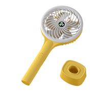 YIGZYCN Piccolo ventilatore portatile di raffreddamento portatile 3 velocità piccola ricarica potente ventilatore portatile 1200 mAh per viaggio ventilatore da scrivania all'aperto per ufficio casa