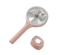 YIGZYCN Piccolo ventilatore portatile di raffreddamento portatile 3 velocità piccola ricarica potente ventilatore portatile 1200 mAh per viaggio ventilatore da scrivania all'aperto per ufficio casa