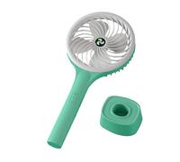 YIGZYCN Piccolo ventilatore portatile di raffreddamento portatile 3 velocità piccola ricarica potente ventilatore portatile 1200 mAh per viaggio ventilatore da scrivania all'aperto per ufficio casa