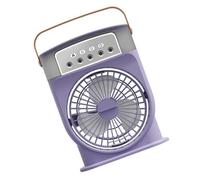 YIGZYCN Piccolo ventilatore portatile per aria condizionata Ventilatore di raffreddamento da tavolo ricaricabile 3 velocità Pratico ventilatore da tavolo per uso personale Dispositivo di