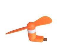 YIGZYCN Piccolo ventilatore tascabile USB da viaggio con spina per smartphone dispositivo di raffreddamento portatile per con funzione OTG