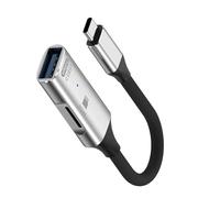 YIGZYCN Professionale USB C Hub Adattatori Supportare Memory Card Espansione Alluminio Per Fotocamera USB C Lettore di Schede Per Cruscotti U Disk