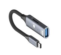 YIGZYCN Professionale USB C Hub Adattatori Supportare Memory Card Espansione Alluminio Per Fotocamera USB C Lettore di Schede Per Cruscotti U Disk