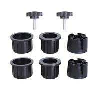 YIGZYCN Set di 8 anelli per ombrellone, da giardino, per ombrelloni da giardino