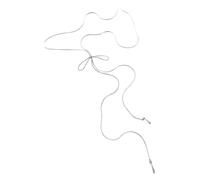 YIGZYCN Sofisticata collana con fiocco e nappe, catena per clavicola, lunghezza regolabile, accessori per il collo per le donne