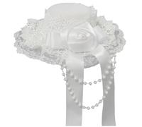 YIGZYCN Sottoculture Accessori per capelli Cappello a cilindro Clip per capelli Gothic Lolitas Lace Headdress