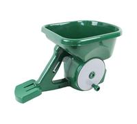 YIGZYCN Spandiconcime a manovella manuale regolabile per prati da giardino e uso agricolo con fertilizzanti uniformi distribuzione di scrofe sale in vari paesaggi spandiconcime alimentate a mano