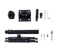YIGZYCN Staffa multiuso per proiettore per soffitto e parete, estensione 43-65 cm, carico solido 15 kg, accessori per home theater, supporto per proiettore