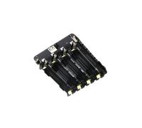 YIGZYCN Supporto compatibile della batteria del bordo di sviluppo 18650 con 4Slot Disegni e caratteristiche Batterie Case Robotics Alimentazione