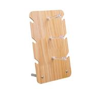 YIGZYCN Supporto per occhiali in legno semplice da installare, espositore verticale per più coppie di stoccaggio senza strumenti necessari per riporre occhiali organizzati, Misura unica, come