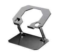 YIGZYCN Supporto per tablet in metallo per casa, ufficio, cucina, viaggi, con funzioni pieghevoli facili per notebook da 11 "/12"