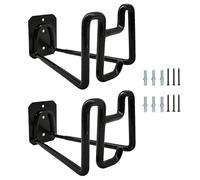 YIGZYCN Supporto per tubo flessibile da parete per garage da giardino, gancio per organizzazione acqua resistente rack per garage esterno cavo di prolunga resistente supporto a parete