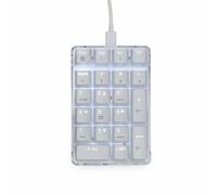YIGZYCN Tastiera numerica meccanica ergonomica 21Key con i commutatori blu di durevolezza e gli accessori morbidi di Backlighting Numpad
