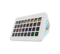 YIGZYCN Tastiera Portatile 32 Macro Personalizzabile Tastiera con Console Visiva per Streamdeck Controllo Tastiera da Gioco