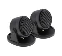 YIGZYCN Tweeter precablato da 20 W a incasso a cupola in seta, 1 paio di altoparlanti per auto Tweeter ad alta velocità, set di coppia