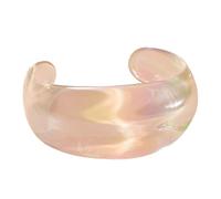 YIGZYCN Unico leggero acrilico geometrico confortevole iridescents versatile accessorio gioielli alla moda, Misura unica, come descritto