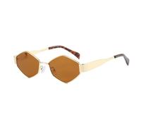 YIGZYCN Unisex Vintage Montatura Shades Trasparente/Lenti Colorate Retro Rimmed Occhiali Geek Costume Lente Trasparente Occhiali Puntelli Foto, A