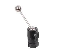 YIGZYCN Universalmente 17,4 millimetri Testa a sfera Adattatore Asta di Prolunga Regolabile Angolo di Visione Veicolo Ufficio Live Streaming Usa Testa a Sfera Adattatore per Treppiede