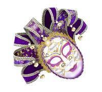 YIGZYCN Veneziani Commedia Masquerade Giullari Cosplay Party Squisite Decorazioni da parete per Halloween