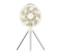 YIGZYCN Ventilatore da campeggio a soffitto con telecomando e batteria di alimentazione 10000 mAh per esterni 120 ° agitazione per pesca barbecue