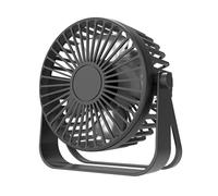 YIGZYCN Ventilatore da tavolo USB a 360 gradi Ventilatore da tavolo 3 velocità Ventilatore rimovibile per uso interno ed esterno