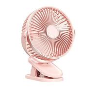 YIGZYCN Ventilatore elettrico da tavolo con ricarica USB per camera da letto da viaggio all'aperto ventilatore da soffitto portatile a clip 4 velocità regolabile ventole di raffreddamento per camera