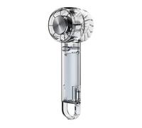YIGZYCN Ventilatore in miniatura ricaricabile USB con display digitale per ufficio e palestra, ventilatore portatile alla moda gadget di raffreddamento potente ventilatore da viaggio