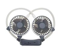 YIGZYCN Ventilatore pieghevole Ventilatore da collo a mani libere Ventilatore ricaricabile Ventilatori sportivi silenziosi per la casa Ventilatori portatili all'aperto 2 velocità Ventilatore da collo