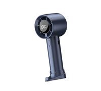 YIGZYCN Ventilatore portatile con display digitale a LED leggero Ventilatore elettrico ricaricabile USB Dispositivo di raffreddamento esterno con display a batteria da 1200 mAh Ventilatore portatile