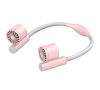 YIGZYCN Ventilatore portatile da collo a 3 velocità per appendere le mani al collo Ventilatore sportivo indossabile ricaricabile per ventaglio mani