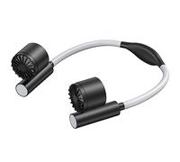 YIGZYCN Ventilatore portatile da collo a 3 velocità per appendere le mani al collo Ventilatore sportivo indossabile ricaricabile per ventaglio mani