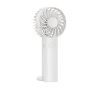 YIGZYCN Ventilatore portatile portatile 3 velocità regolabile 1200mAh batteria ricaricabile ventola di raffreddamento per viaggio viaggio all'aperto trucco leggero ventilatore da viaggio