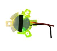 YIGZYCN Ventola di raffreddamento compatta 2510 25x25x10mm DC5V senza spazzola trasparente per un'efficace dissipazione del calore funzionamento silenzioso