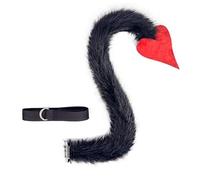 YIGZYCN Yak Orecchie Fascia con Yak Tail Animal Yak Costume Set Halloween Cosplay Costume