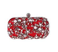 YIHANSS Borsa per la festa della cena di diamanti in lega di diamanti Europa e borsetta degli Stati Uniti Borsa da donna Small Chain Chain's Women's Bag (A)
