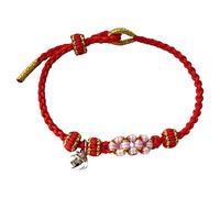 YIHANSS Bracciale di pesca fatta a mano con bracciale bracciale eiffel Bracciale di torre eiffel in argento in argento sterling, braccialetto da calcio regolabile