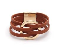 YIHANSS Bracciale per donne bracciali e braccialetti elegante multistrato ad ampio braccialette di bracciale femminile braccialette bracciale (colore: D)