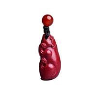YIHANSS Collane Feng Shui Cinnabar caltorana Collana autentica Pendenza Giada guarigione Chakra Cristal di ricchezza fortunata per la ricchezza del Maglione della Catena di Magli