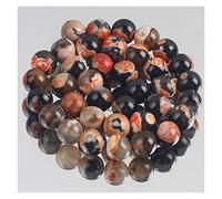 YIHANSS Cristallo Naturale Ruvido Pietra Naturale Pietra Gialla Agate Perline Rotonde Perle sciolte per Gioielli Che producono 15 "6/8/10 mm Collana Fai-da-Te Crash di Decorazione per la casa
