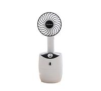YIHANSS Fan di Portatile, Ventola USB, Ventola a Mano, Ventola della Ventola di Ricarica della Testa Che agita la Ventola elettrica per Il Muto/Nero, Blu, Blu, Colore: Colore