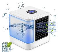 YIHANSS Freve di Raffreddamento evaporativo Freve di Raffreddamento Evaporative Personnel Raffreddamento dell'Aria, 3 Condizionatore d'Aria Mobile a velocità del Vento, Ventola di Raffreddamento ad