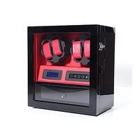 YIHANSS Guarda Winder 4 + 5 Piano Paint LED Smart Touch Smart Screen Watch Watch Winder Silent Running Rotazione Motore Anti-magnetizzazione 30,5 18,5 32,5 cm (D)