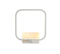 YIHANSS Lampada a Parete Square Lampada a Parete Vernice La Lampada Camera da Letto Un Soggiorno Lampada Bianca Moderna per Il Comodino per la casa di Villa Bar ristoranti (Luce Bianca)